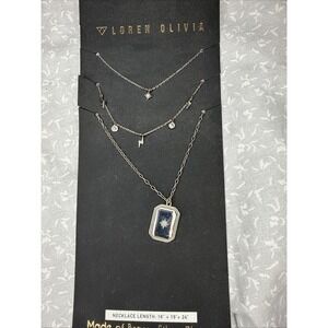 Boho Triple Layer Celestial Charm Necklaces